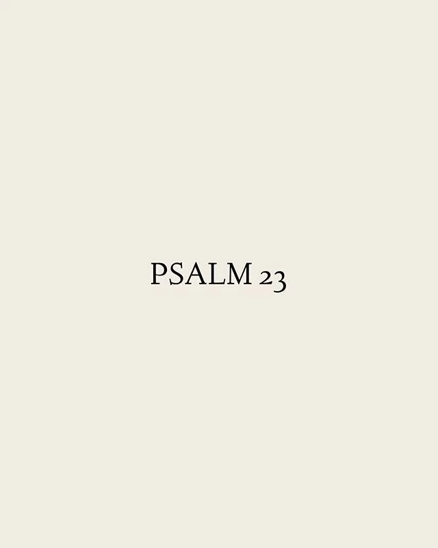 Verses of the week. This is such a comforting passage! Mediate on it, share it with a friend! Check our story to listen to a scripture song based off this Psalm.