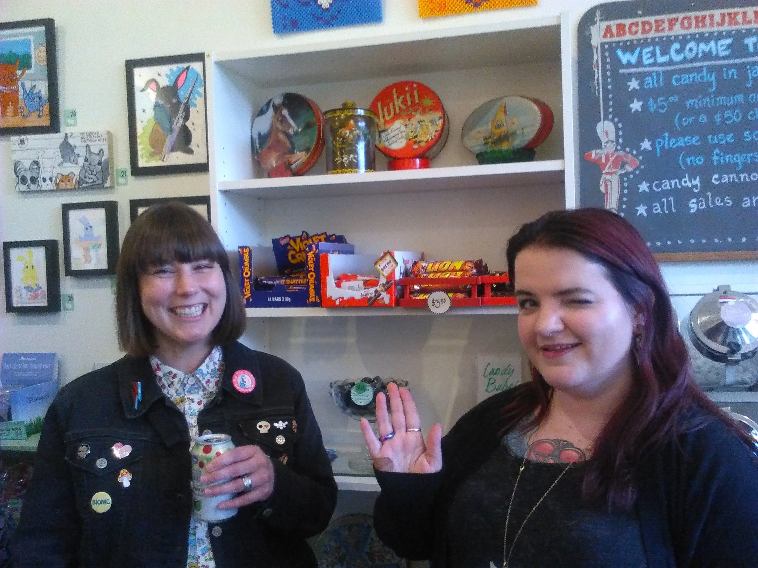 Colorful Fun Folks at Candy Babel.jpg