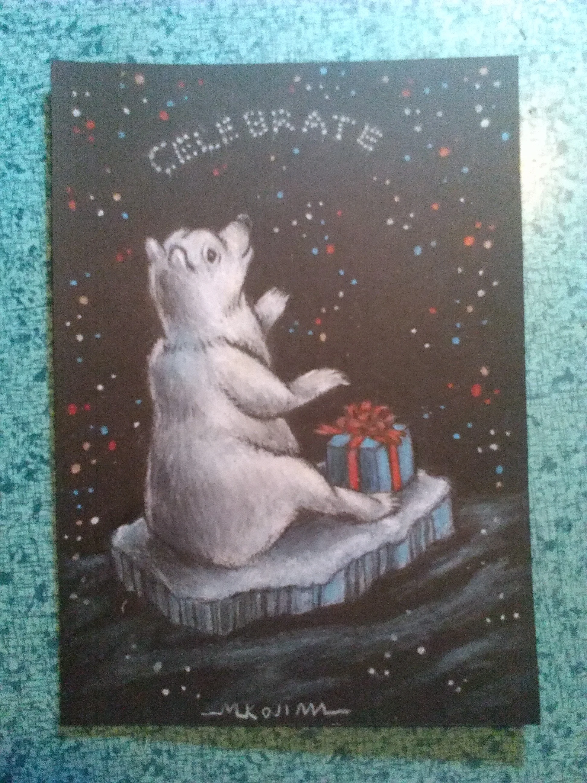 “Celebrate Magic” homemade Card for a friend.