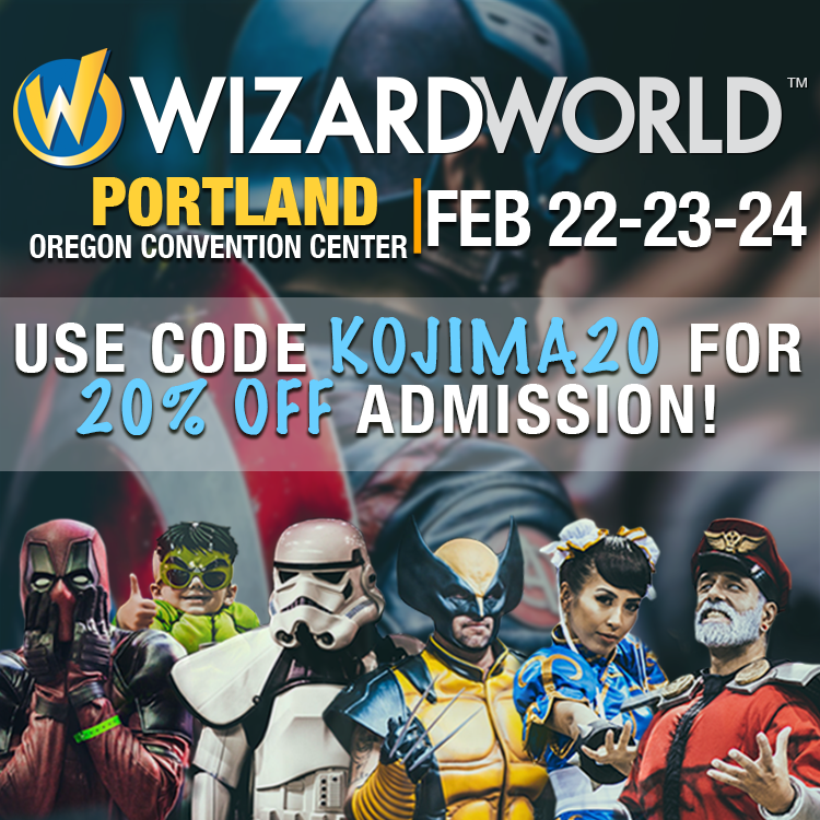 Wizard World Discount 2019 KOJIMA20.png