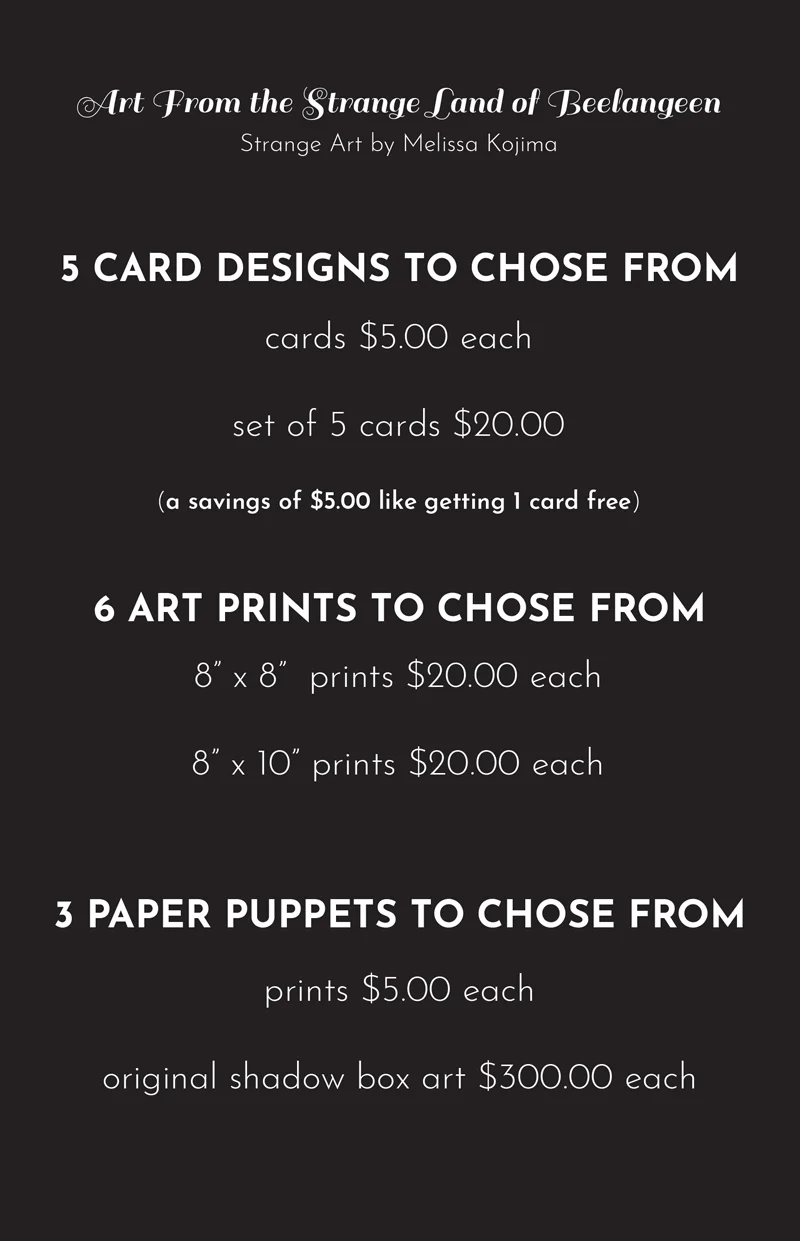 The list of what I will be selling at Wizard World Convention Portland, Oregon, Feb 22-24. The original artwork for sale is on a separate list.