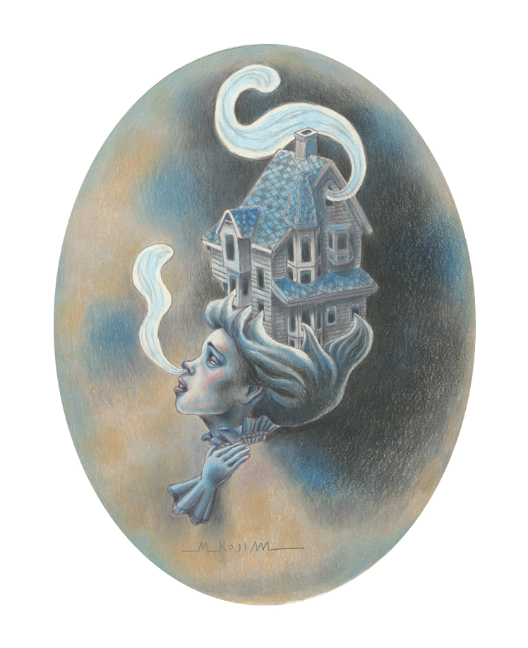 A few of the ghost artworks I have displayed at the Wizard World Convention in Portland, Oregon. One of them is an art print for sale at $20.00 each.