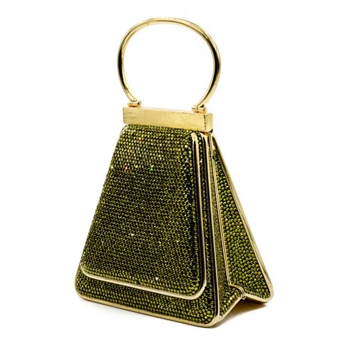 A-Line Green Purse