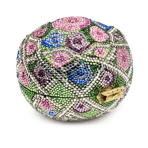 Crystal Ball in Pink and Green