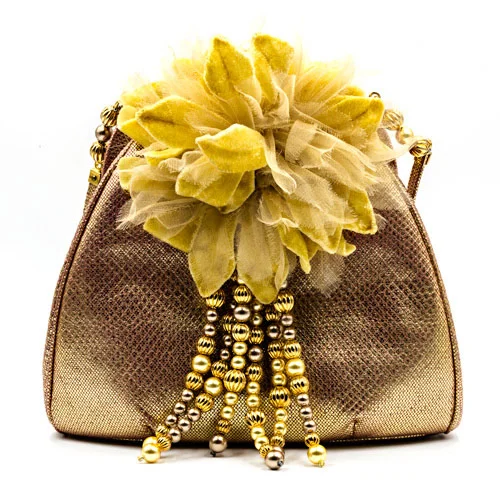 Rose Gold Evening Pouch