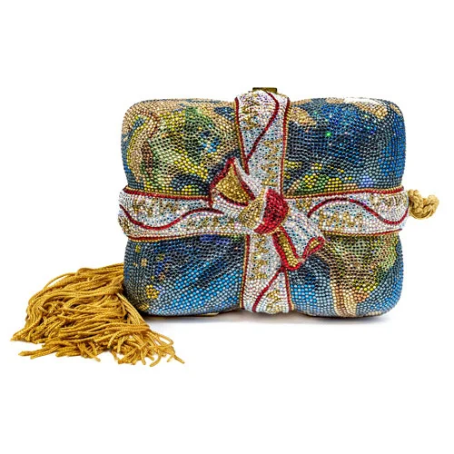 Present Purse in Blue