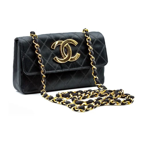 Black Classic Chanel Evening Bag