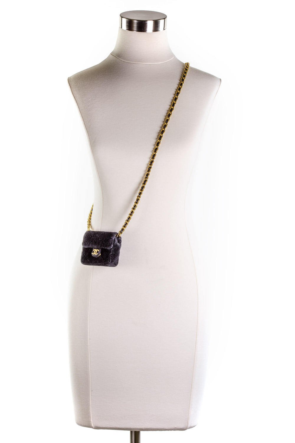 Vintage Chanel Black Mini Across the Body Bag  Harriett's Closet