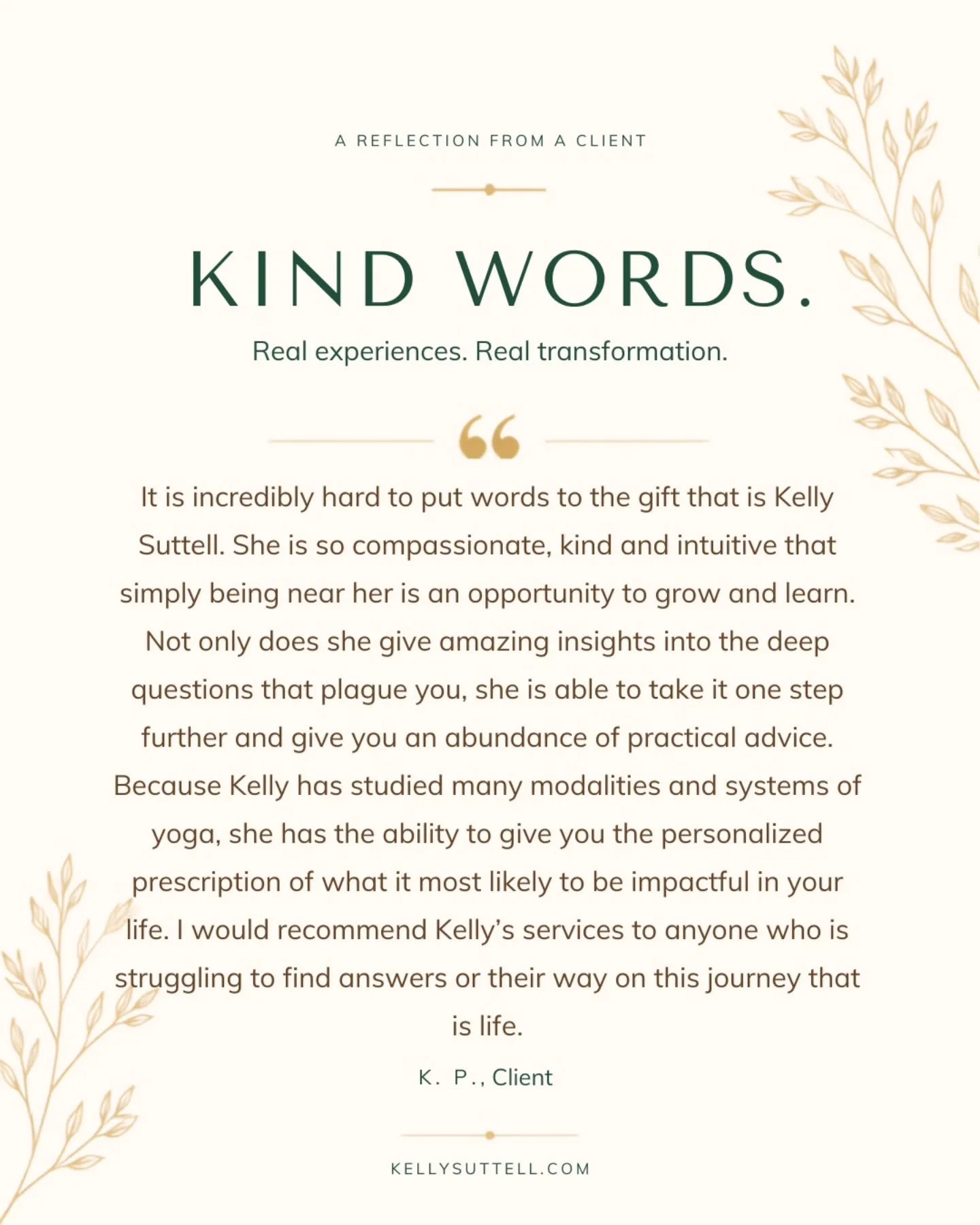 ✨Kind words from brave hearts.

Thank you for trusting me with your gentle hearts and sacred stories. 🙏💜

#testimonial