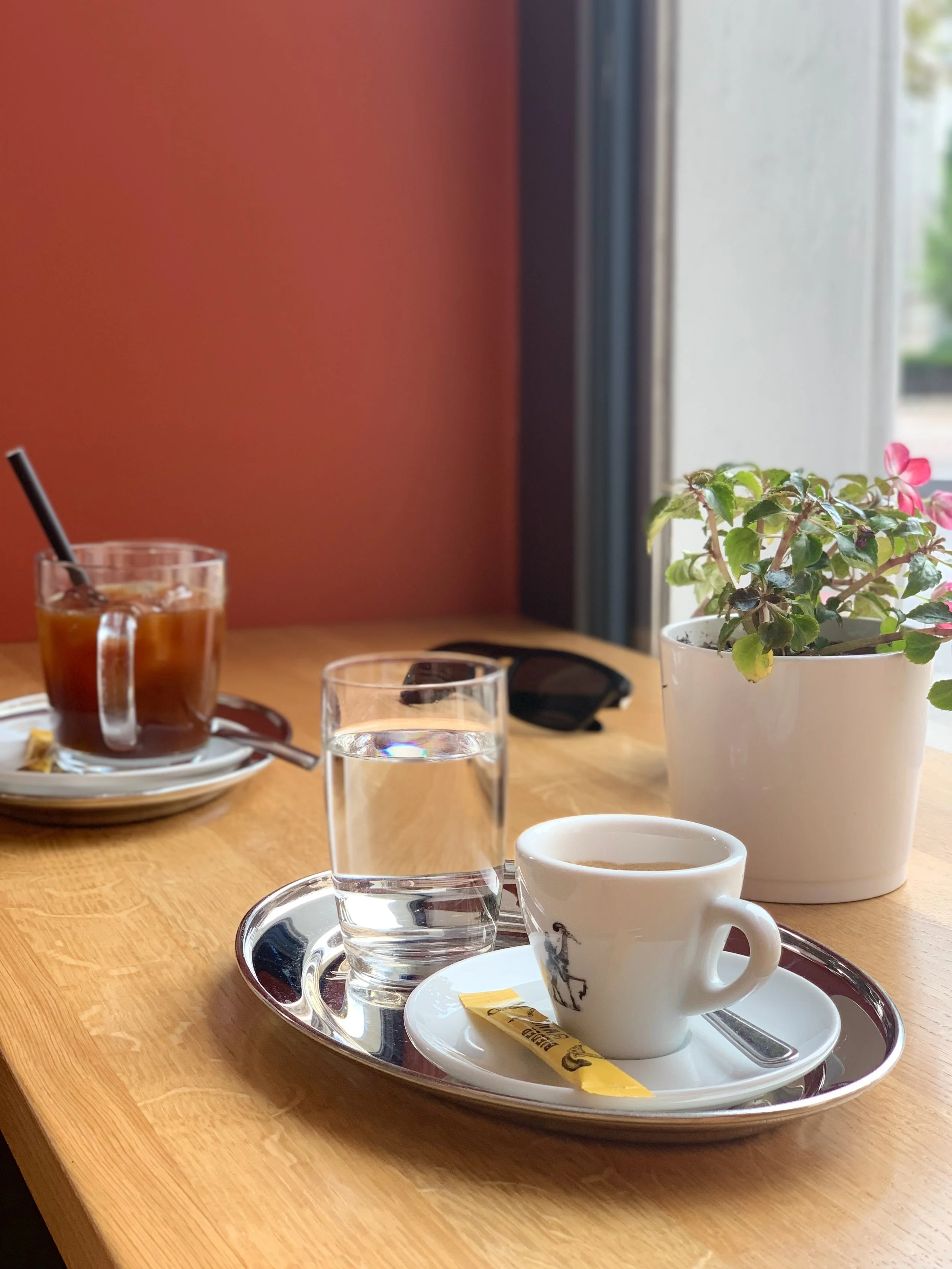 Hot Coffee on A Hot Day 🥵