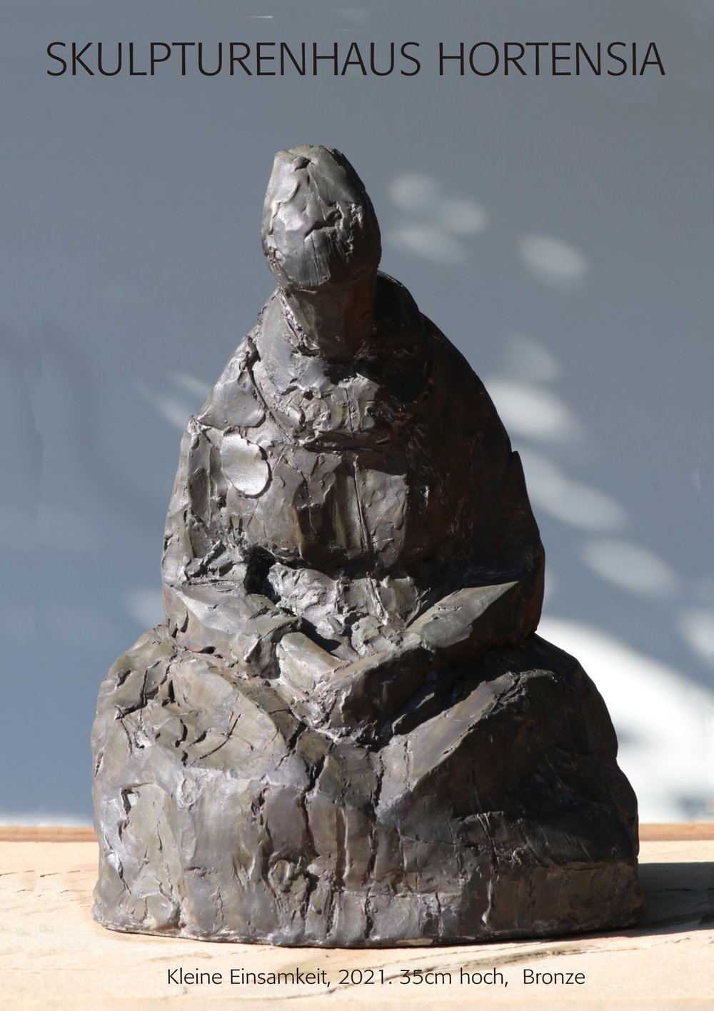 Kleine Einsamkeit, 2021, Bronze