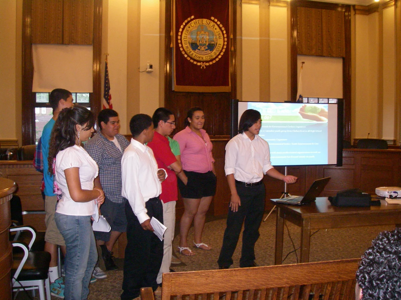 Chelsea Youth Group Presenting to City Council