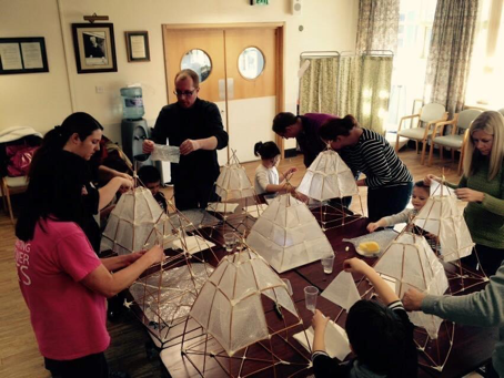Workshop in full swing during the winter months. John Ross Photography.