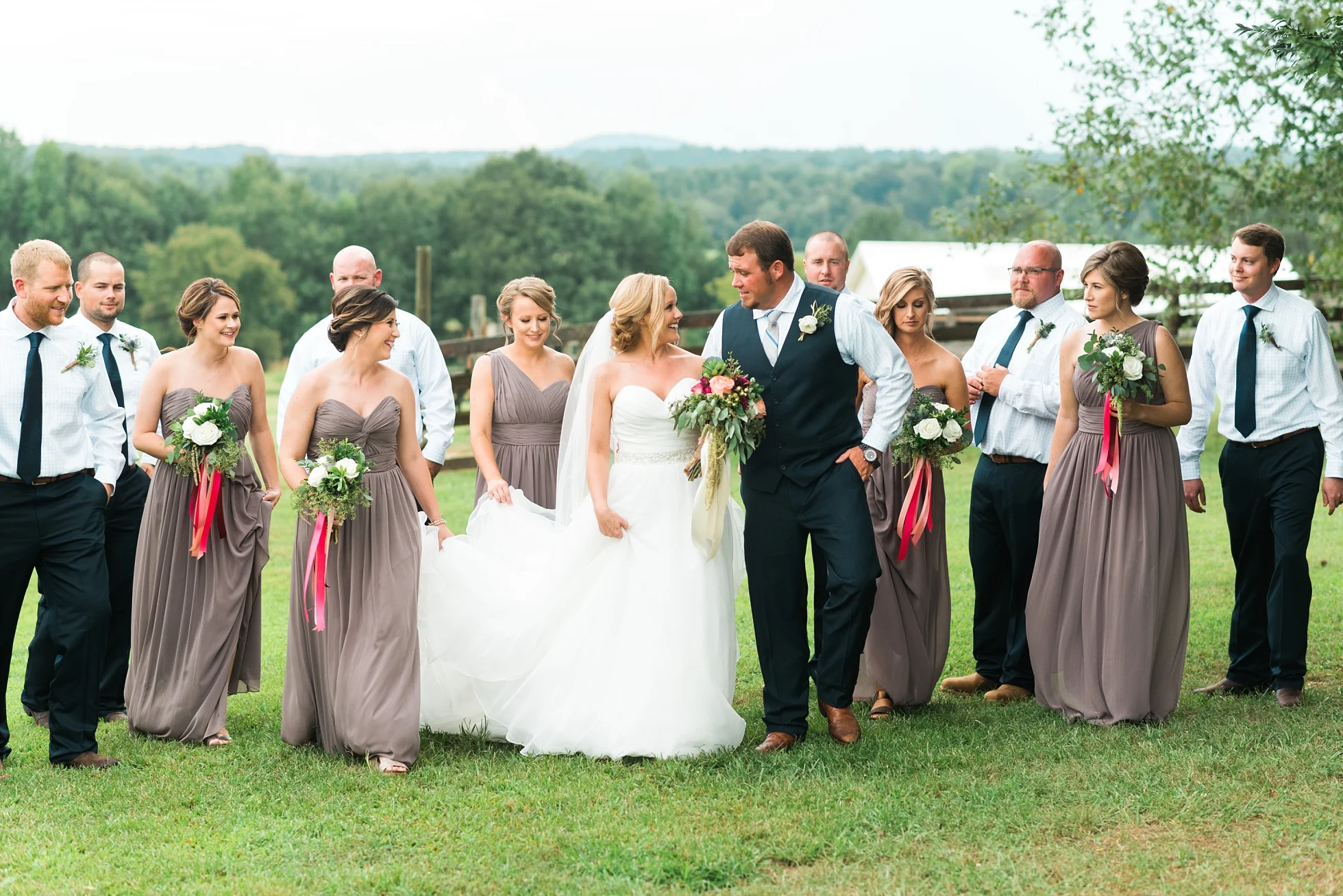TYLER & KRISTIN | LAYMON WEDDING | SWEET MEADOW FARMS