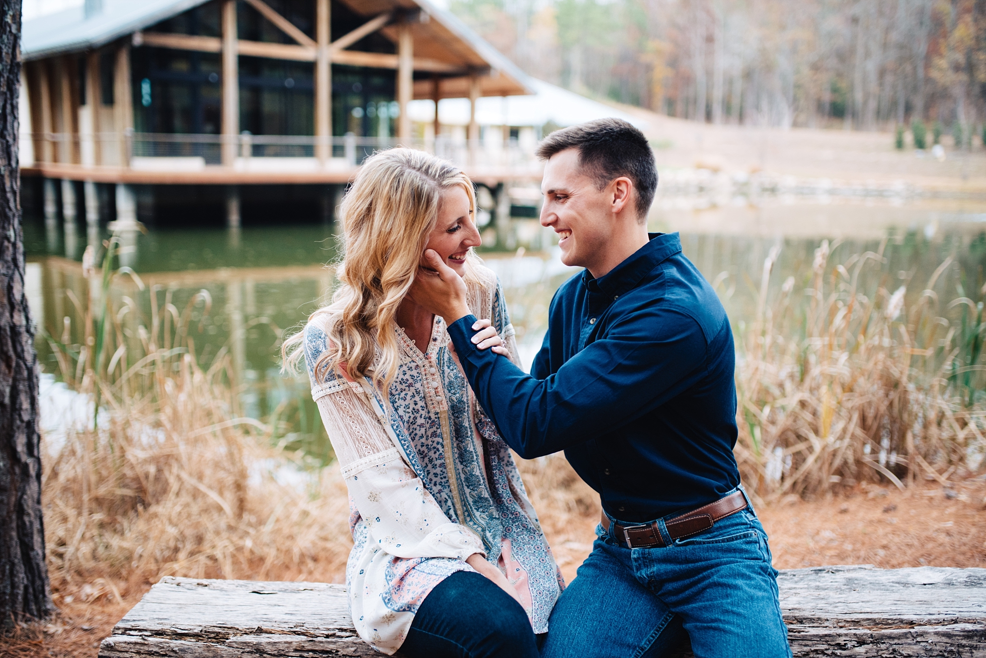 TJ & SHELBY | ENGAGEMENT SESSION ON CAHABA RIVER | BRIMINGHAM, AL