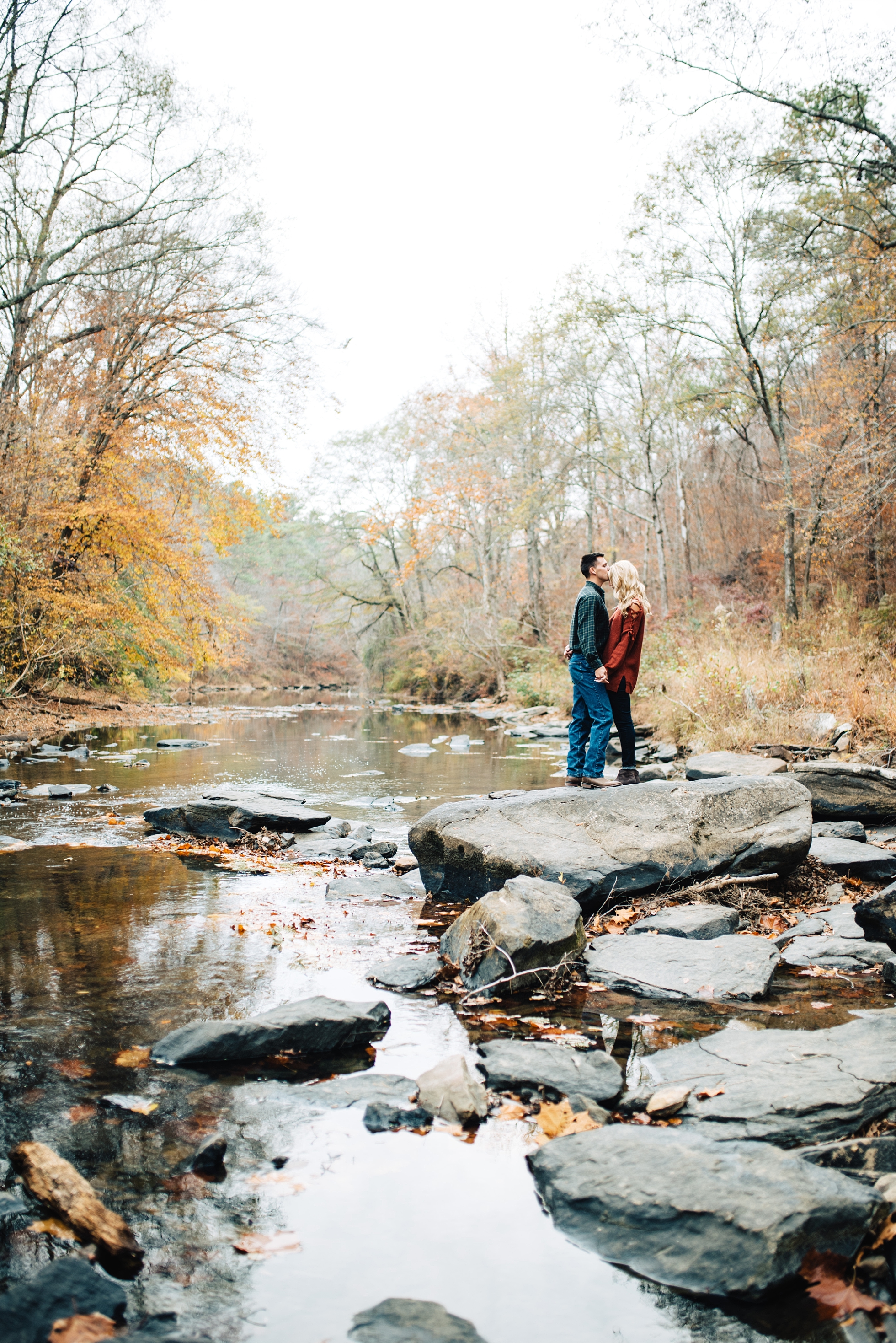 TJ & SHELBY | ENGAGEMENT SESSION ON CAHABA RIVER | BRIMINGHAM, AL