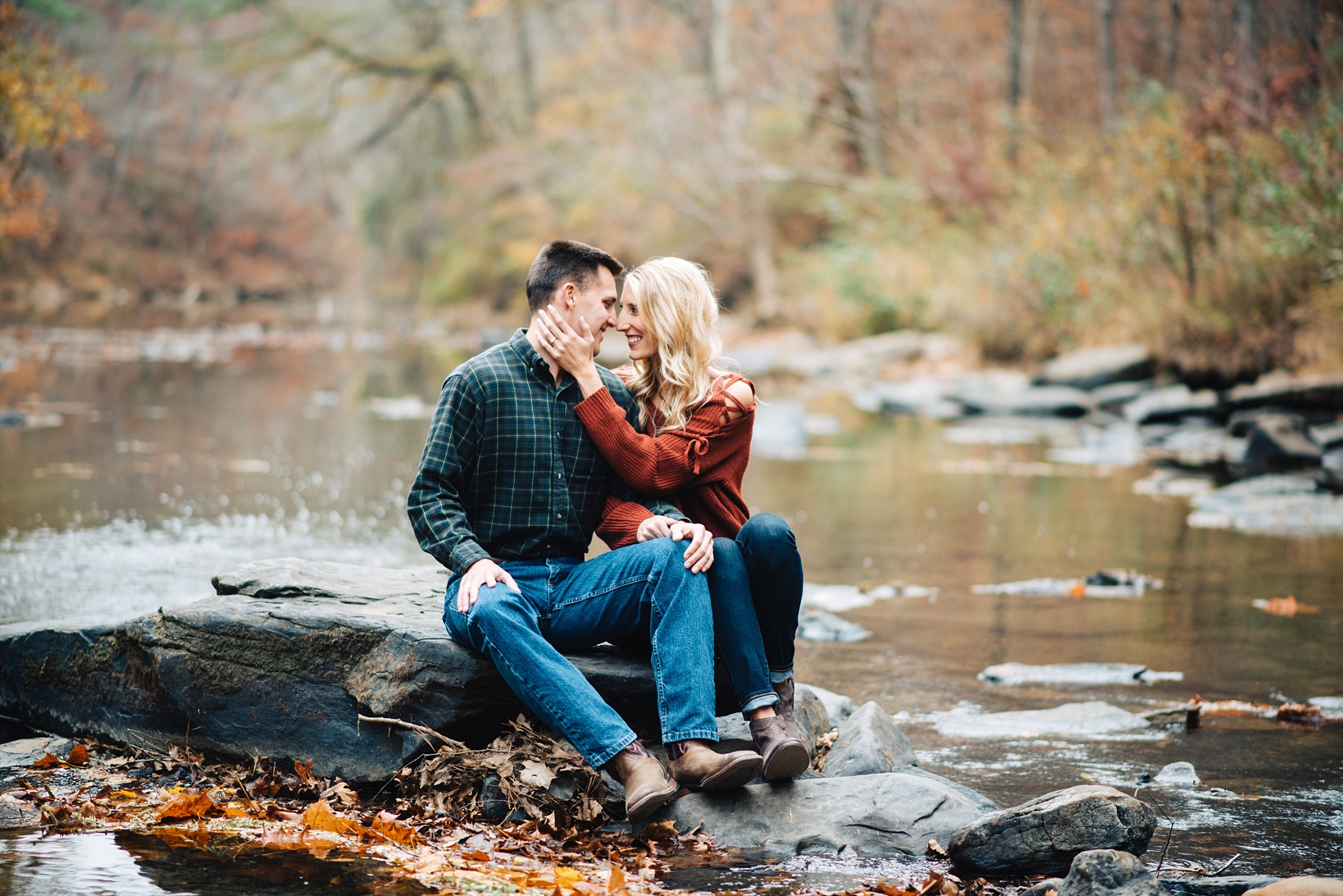 TJ & SHELBY | ENGAGEMENT SESSION ON CAHABA RIVER | BRIMINGHAM, AL
