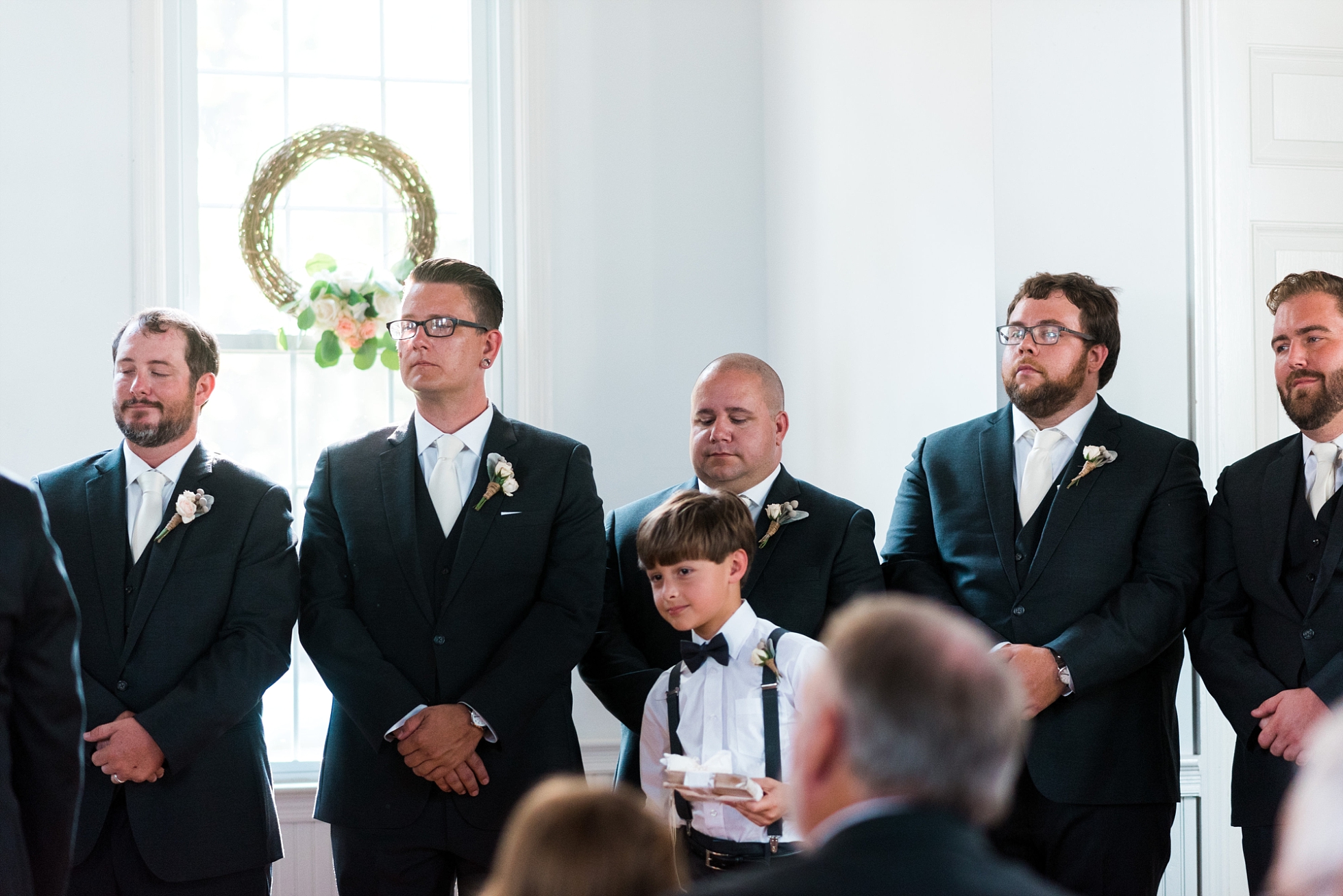 Ceremony | Kyle & Erin | Scarbrough Wedding | Children's Harbor | Laura Wilkerson Photography