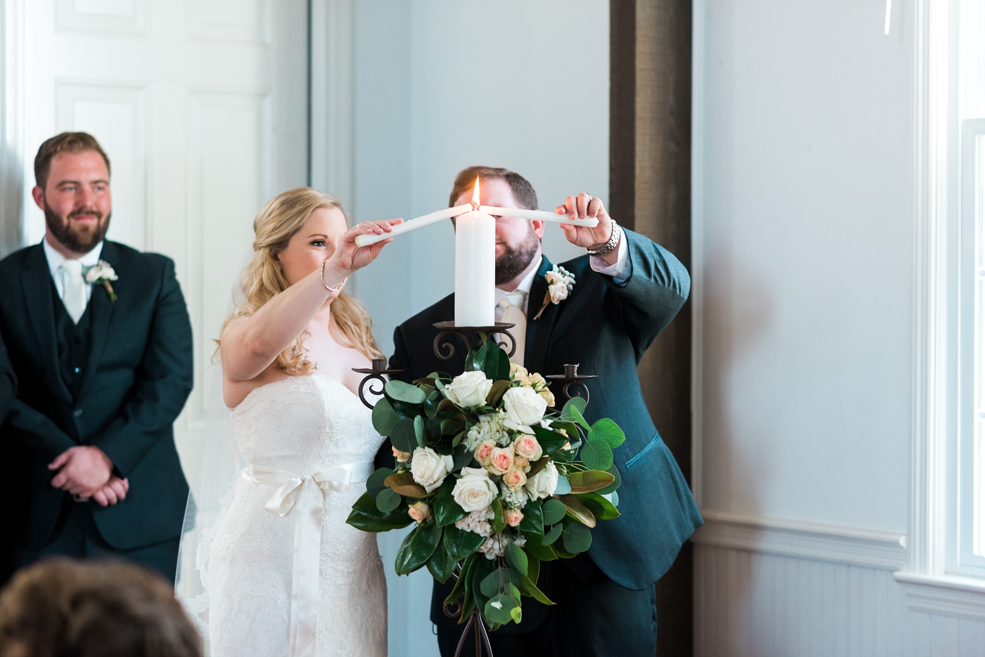 Ceremony | Kyle & Erin | Scarbrough Wedding | Children's Harbor | Laura Wilkerson Photography