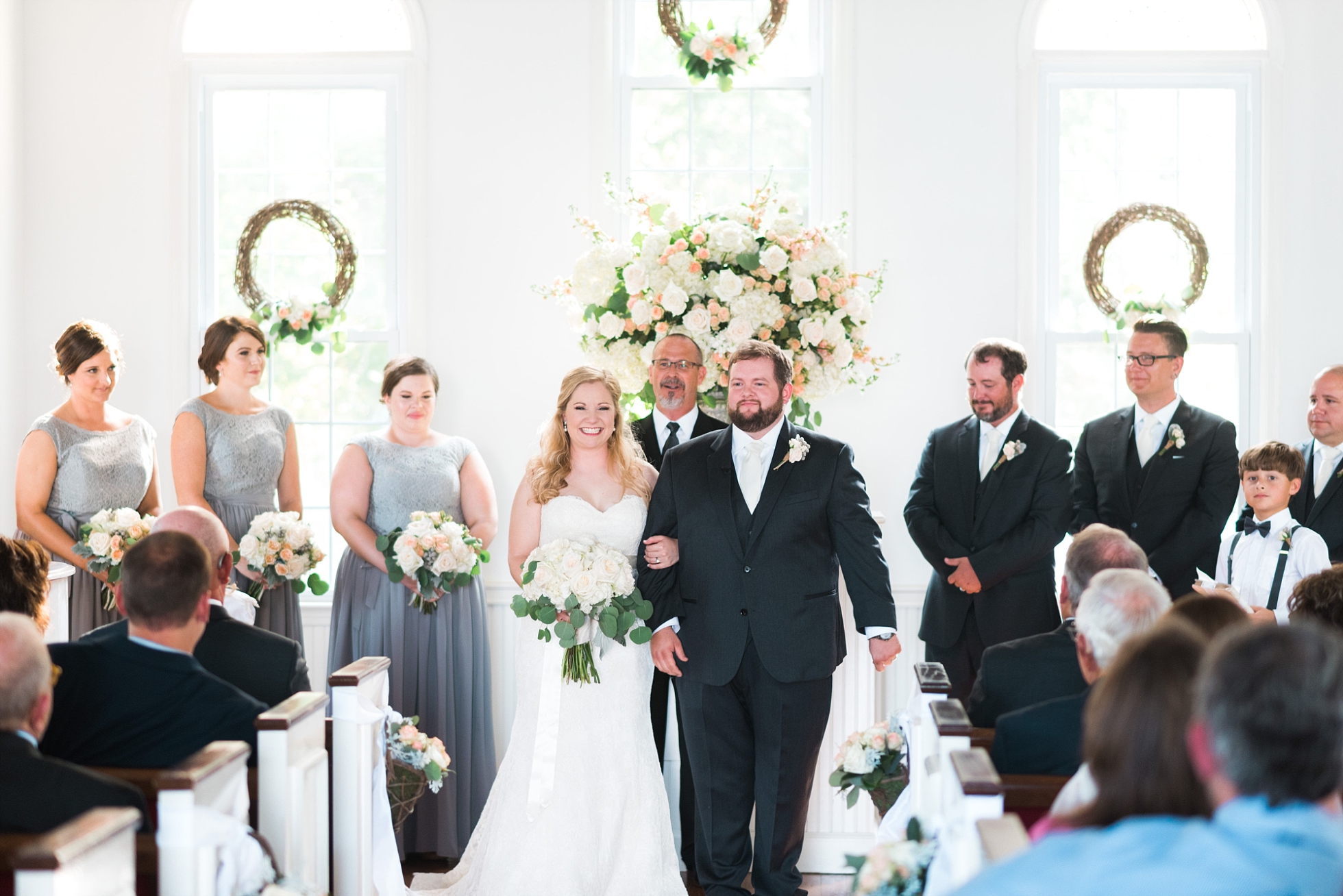 Ceremony | Kyle & Erin | Scarbrough Wedding | Children's Harbor | Laura Wilkerson Photography