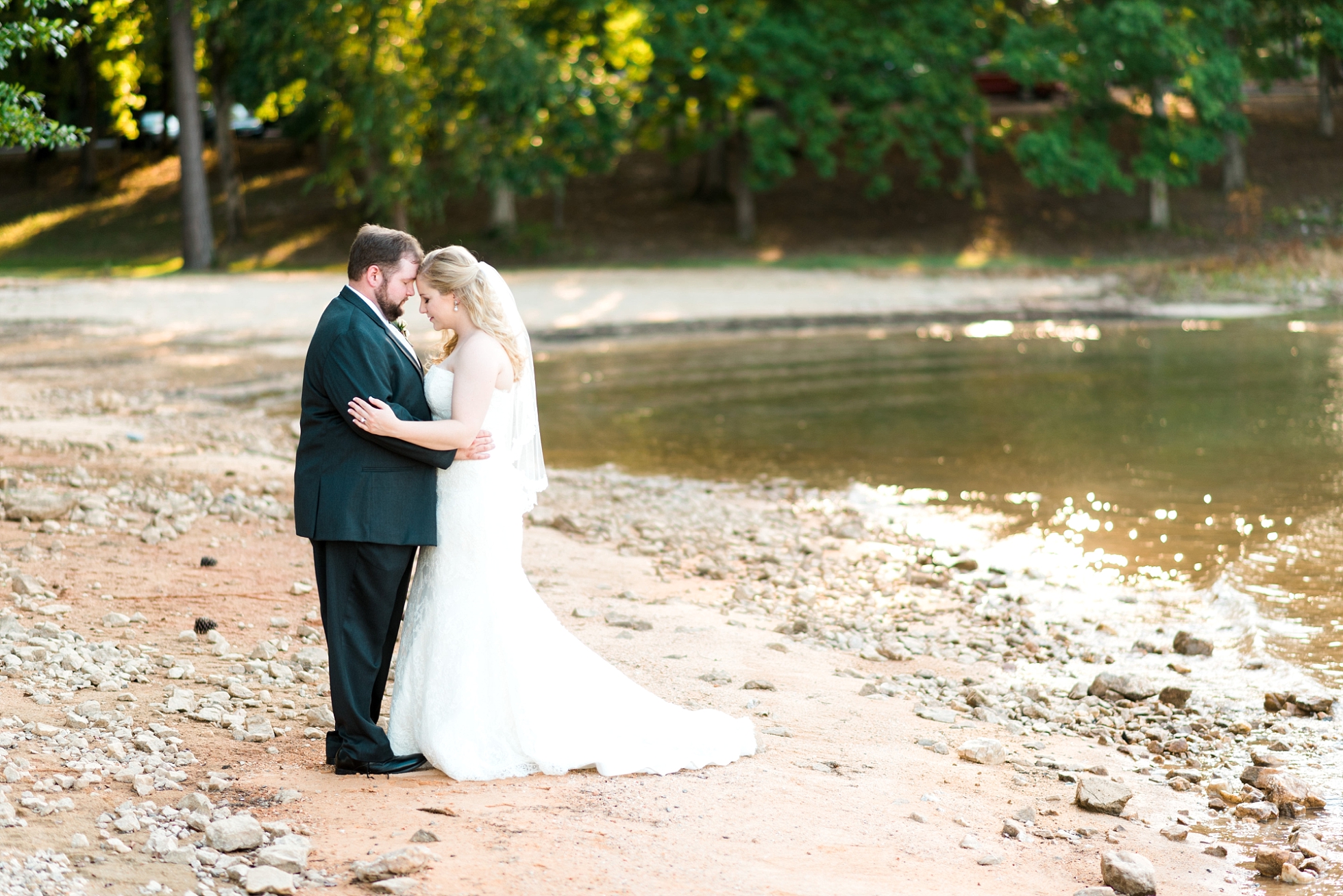 Lake Front | Kyle & Erin | Scarbrough Wedding | Children's Harbor | Laura Wilkerson Photography