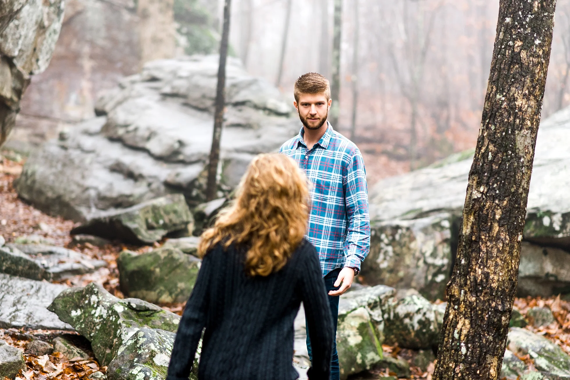 Sam & Sarah | A Moss Rock Preserve Engagement