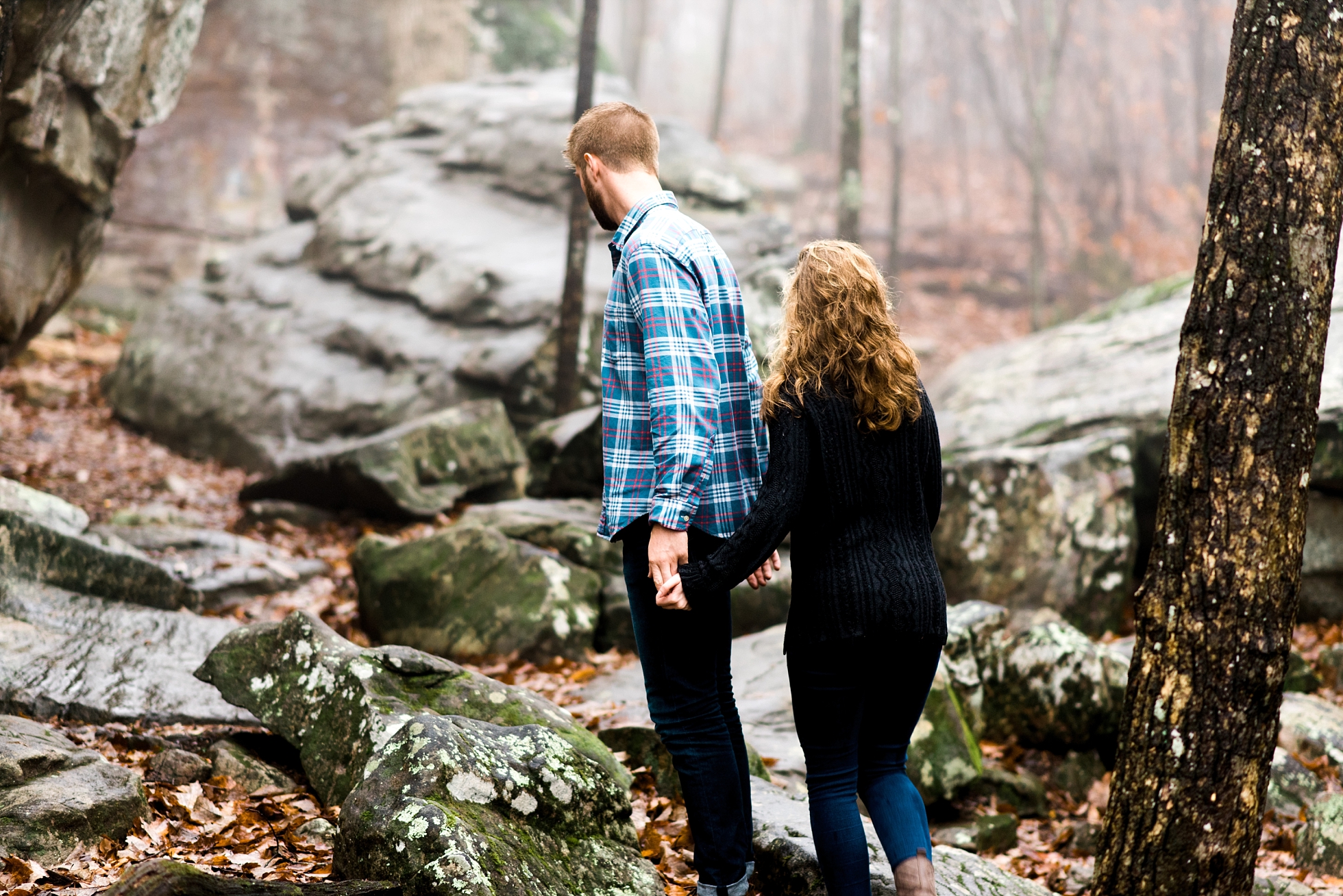 Sam & Sarah | A Moss Rock Preserve Engagement