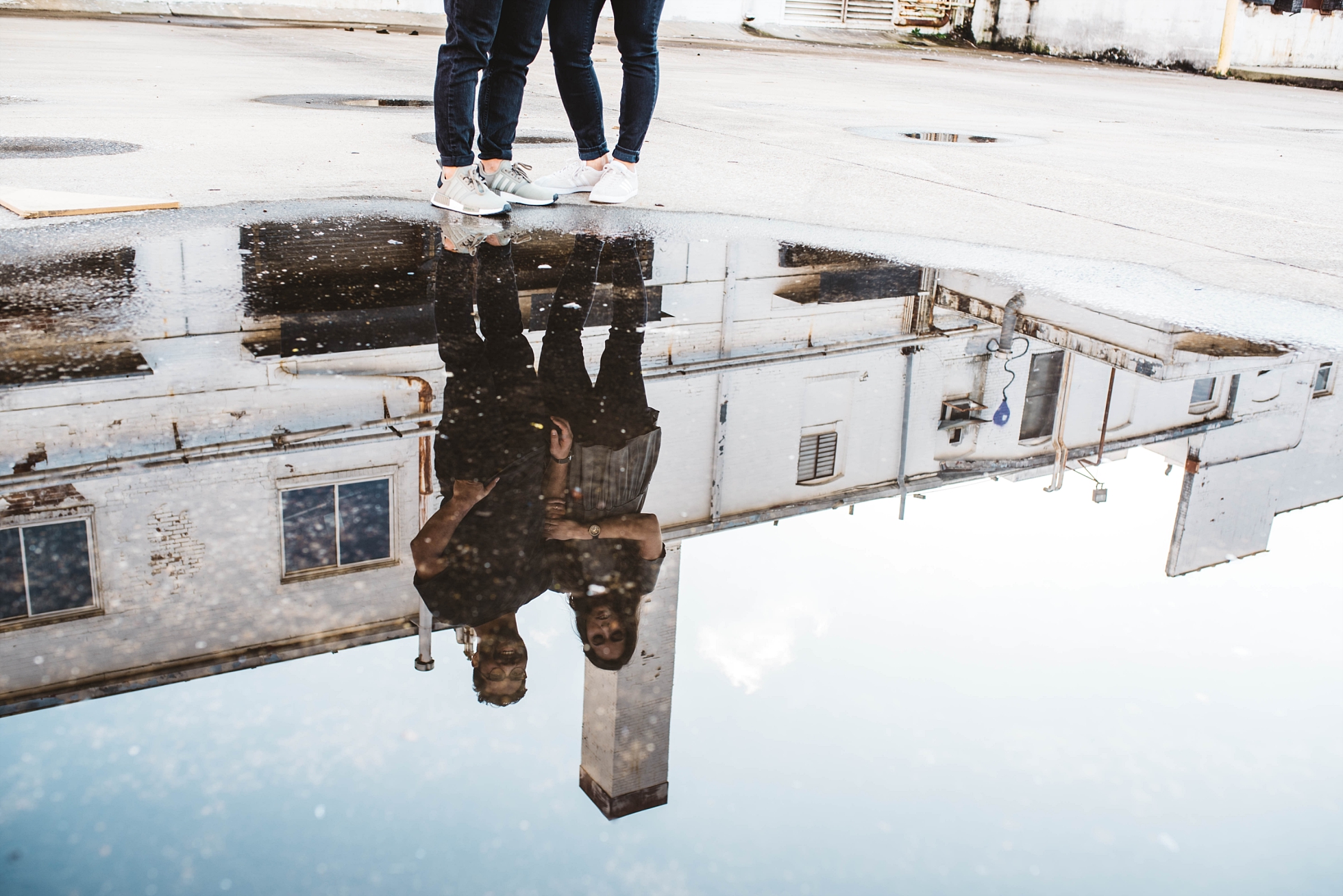 Reflection | Downtown Memphis Engagement | Taylor & Alli
