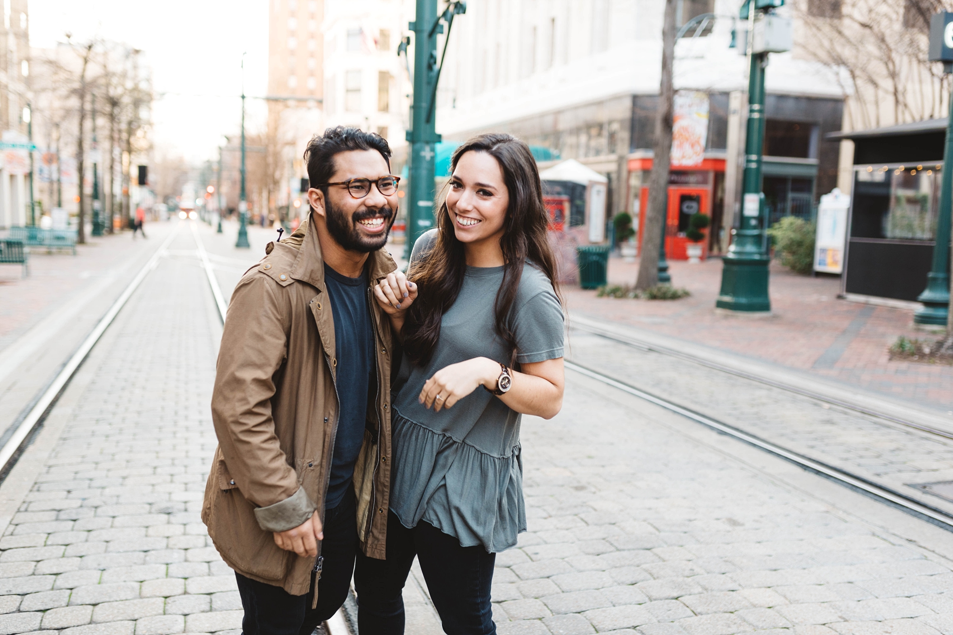 Downtown Memphis Engagement | Taylor & Alli