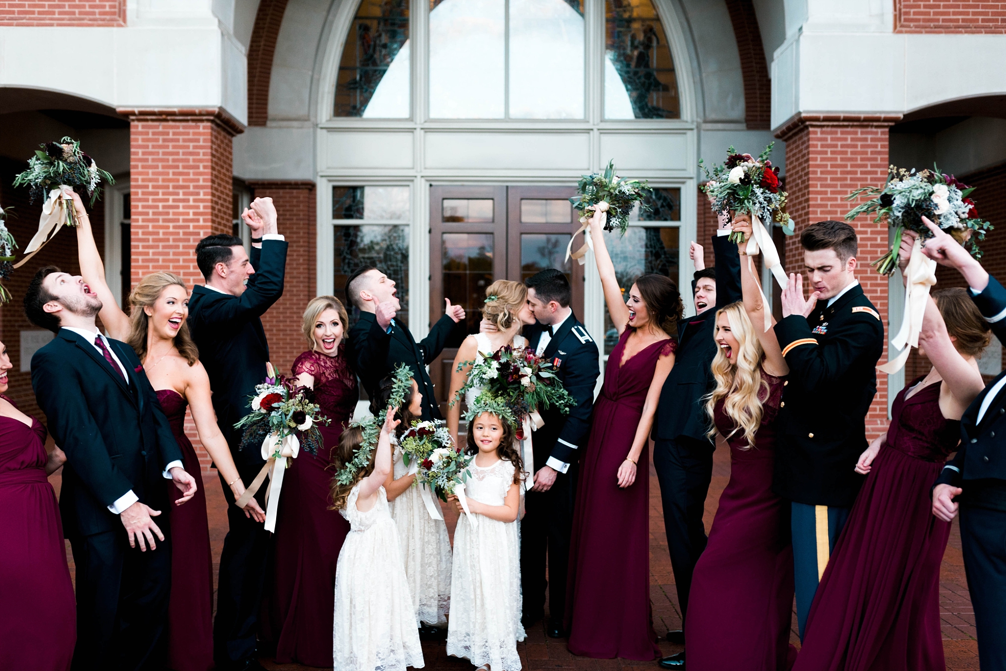WEDDING PARTY | MILITARY WEDDING | MATT & MEGAN | CAREY WEDDING | B&A WAREHOUSE | ST. FRANCIS XAVIER