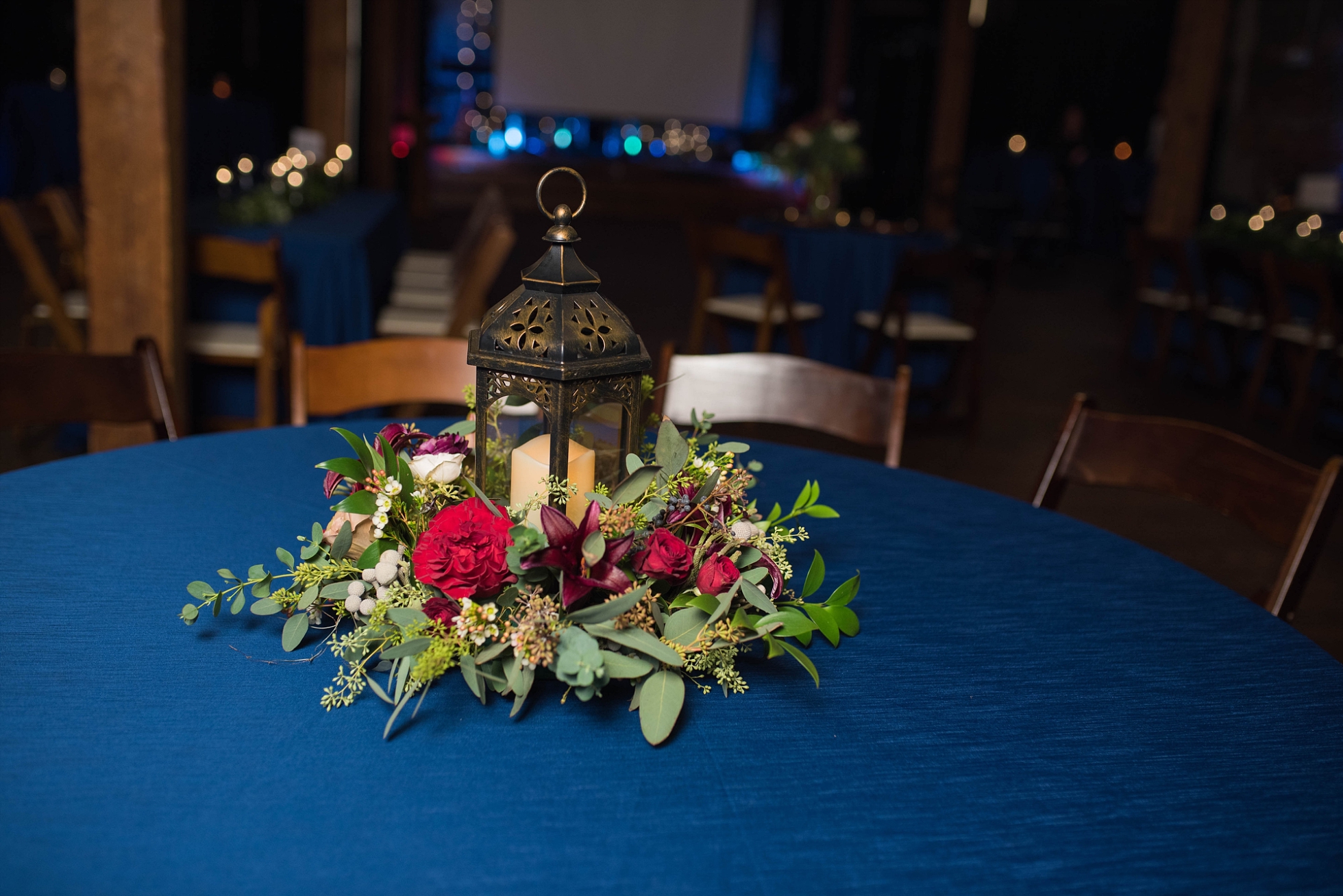 WEDDING CENTERPIECE | MATT & MEGAN | CAREY WEDDING | B&A WAREHOUSE | ST. FRANCIS XAVIER