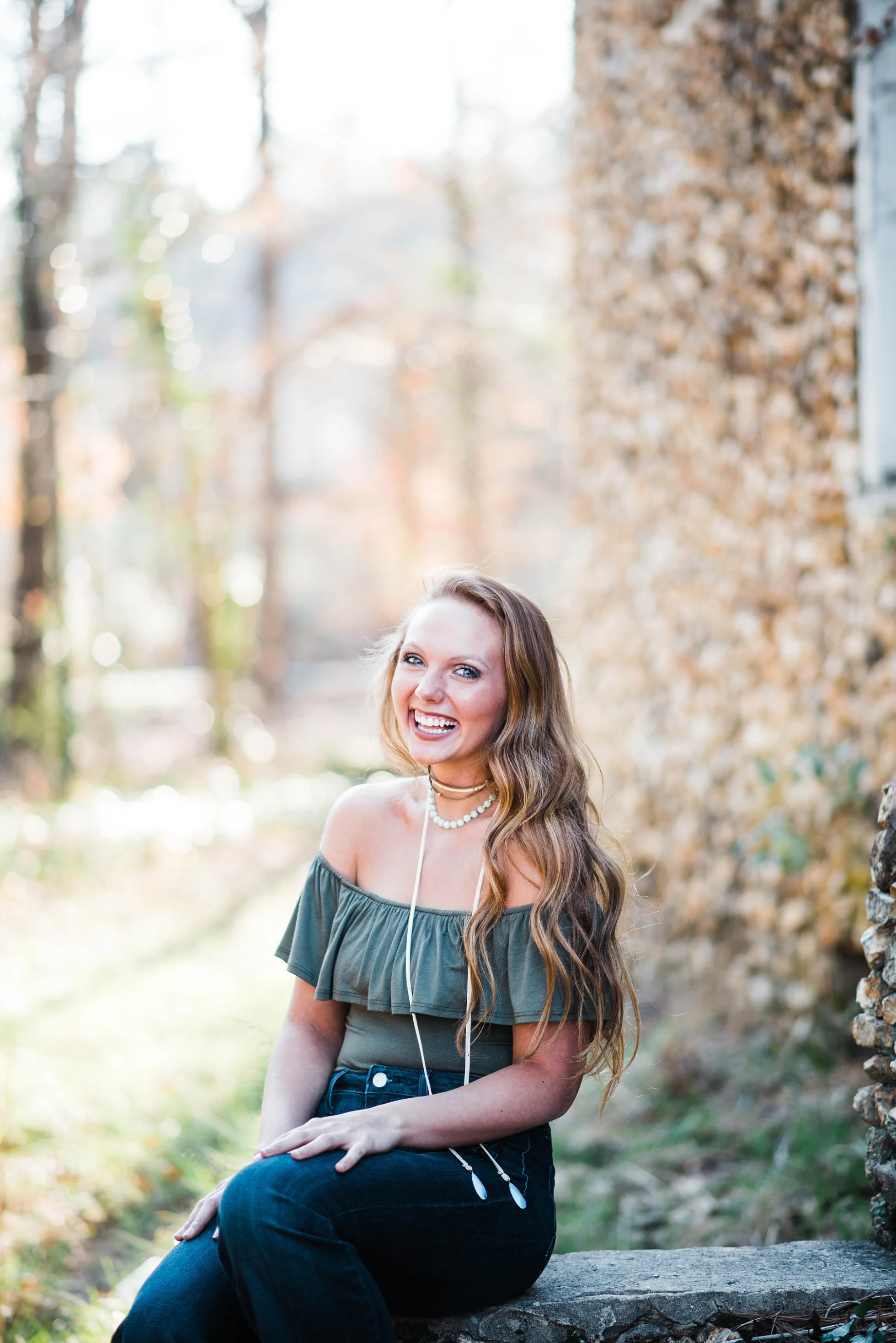 JENNY | OUTDOOR SENIOR PORTRAITS | SPRINGVILLE ALABAMA | CLASS OF 2017