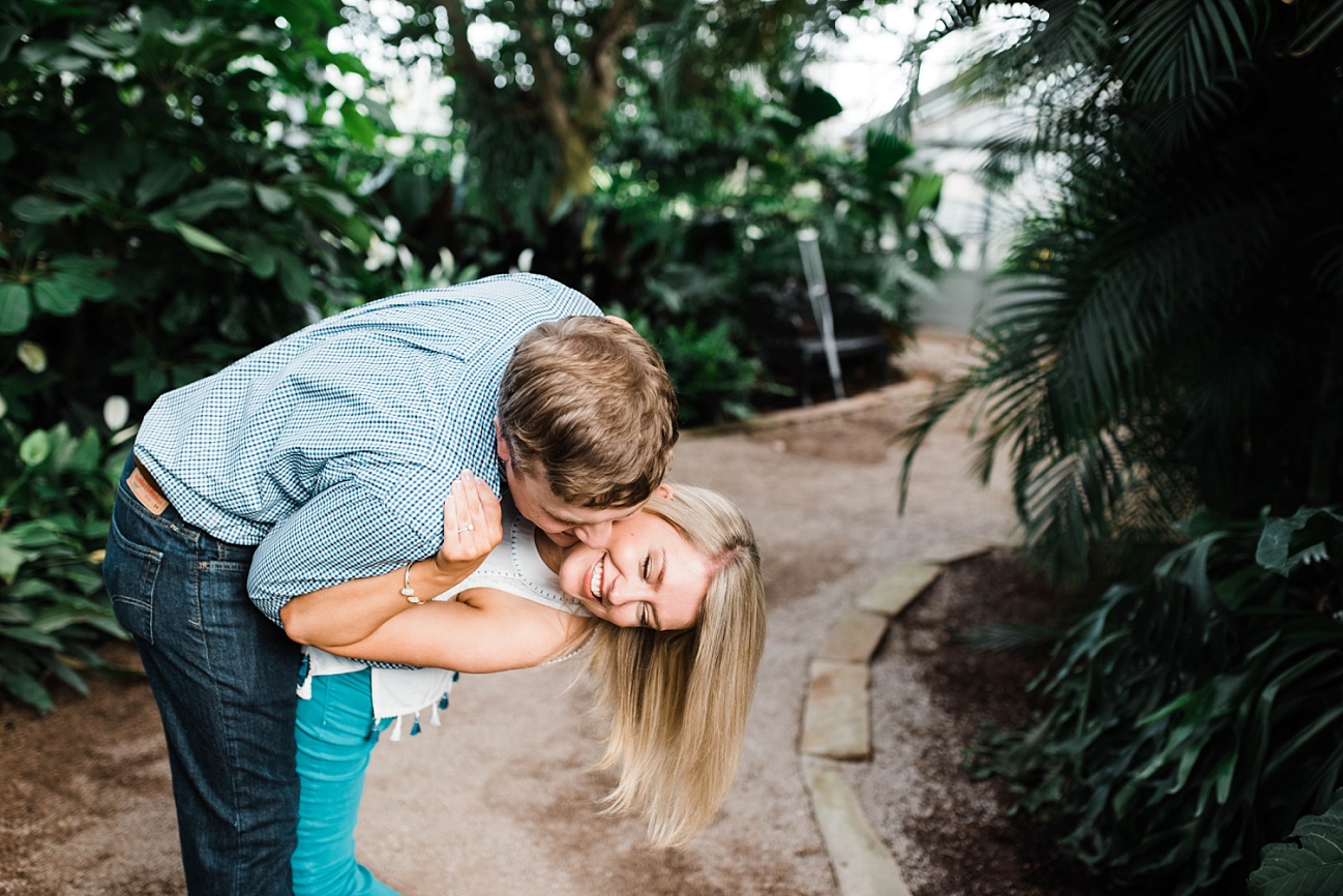 BIRMINGHAM BOTANICAL GARDENS | A SPRING ENGAGEMENT SESSION | STUART & ASHLYN | BIRMINGHAM, AL