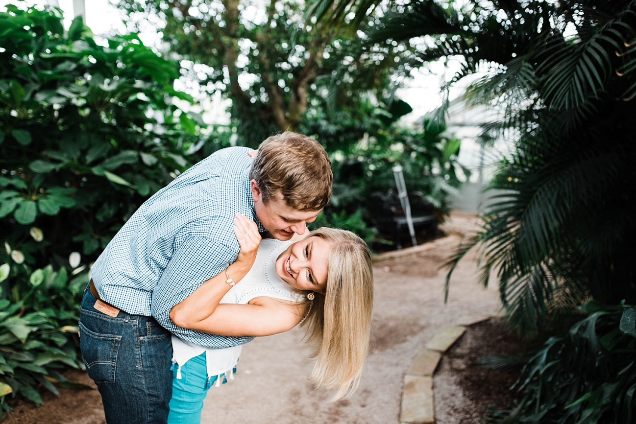 BIRMINGHAM BOTANICAL GARDENS | A SPRING ENGAGEMENT SESSION | STUART & ASHLYN | BIRMINGHAM, AL