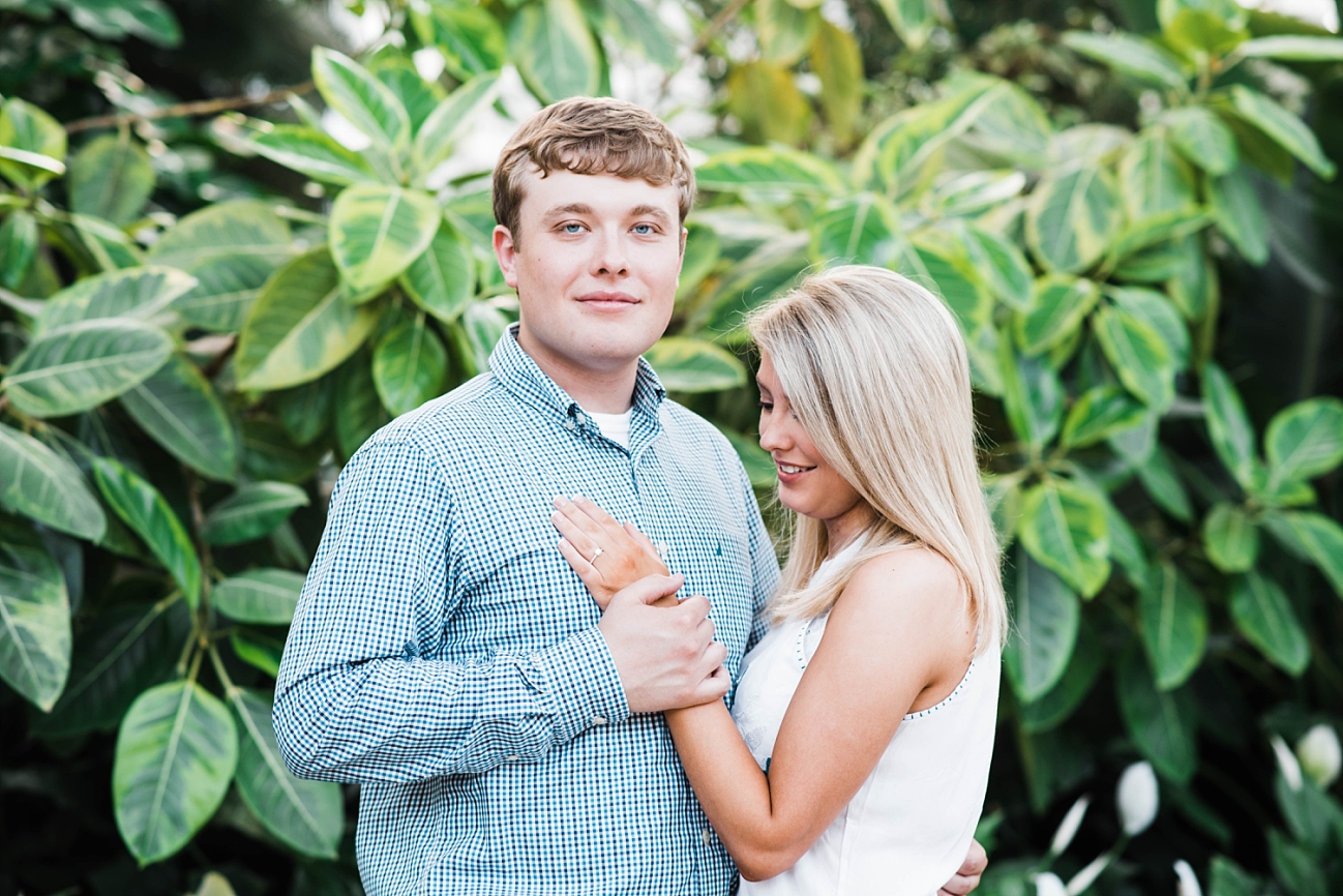 BIRMINGHAM BOTANICAL GARDENS | A SPRING ENGAGEMENT SESSION | STUART & ASHLYN | BIRMINGHAM, AL