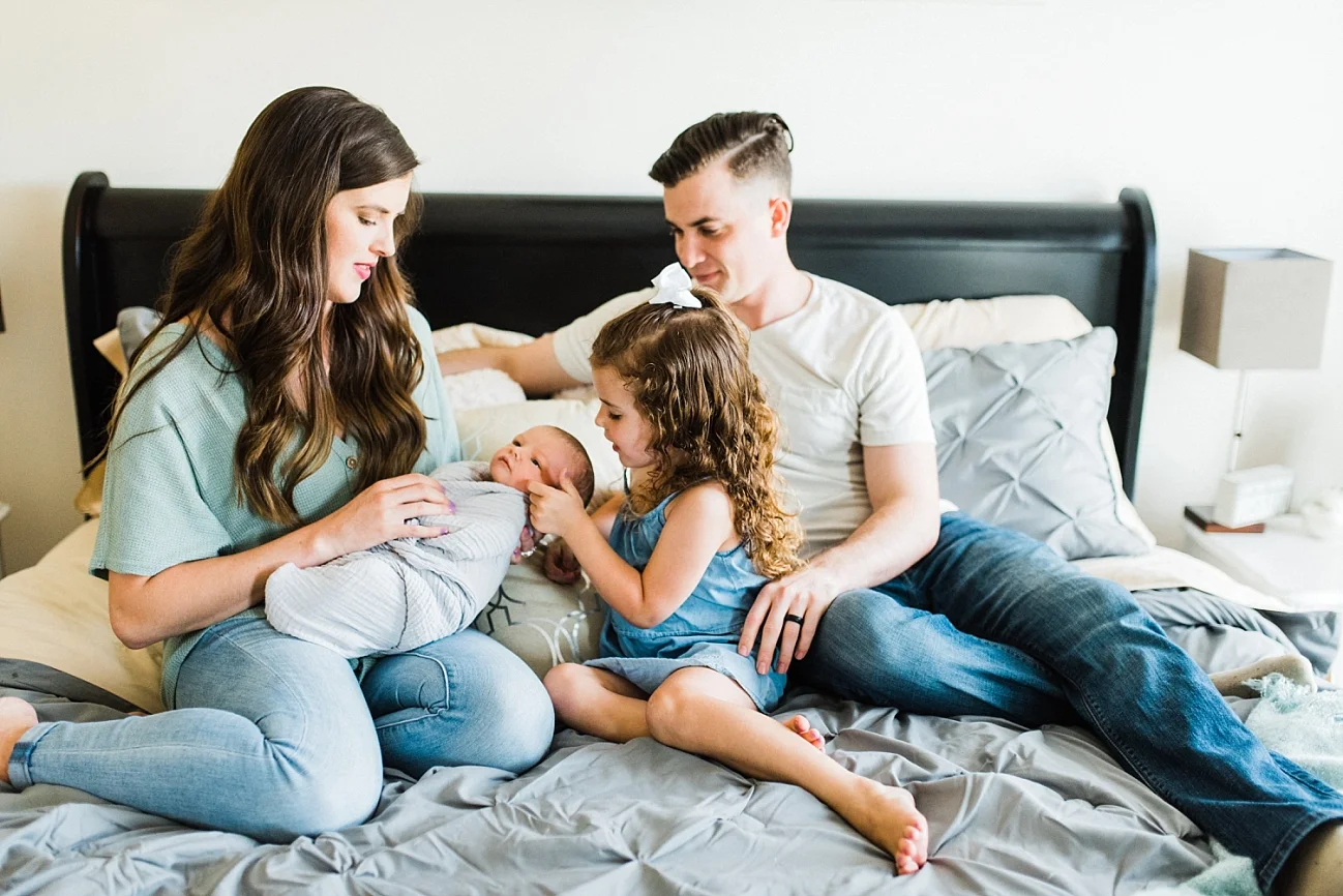 SEABROOK FAMILY | NEWBORN LIFESTYLE SESSION