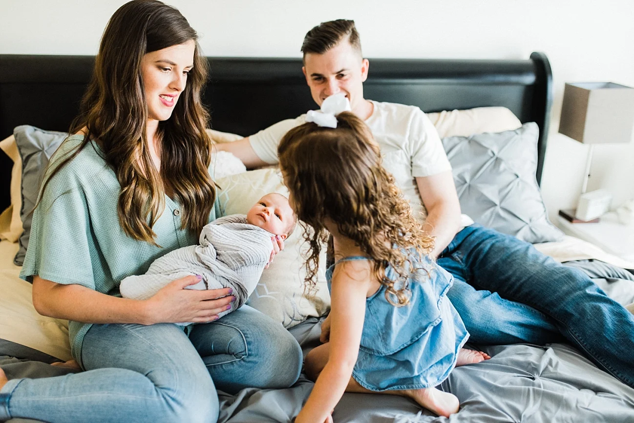SEABROOK FAMILY | NEWBORN LIFESTYLE SESSION