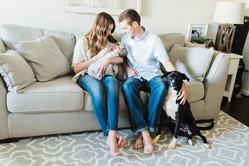 MARTIN FAMILY | NEWBORN LIFESTYLE SESSION IN SPRINGVILLE, AL