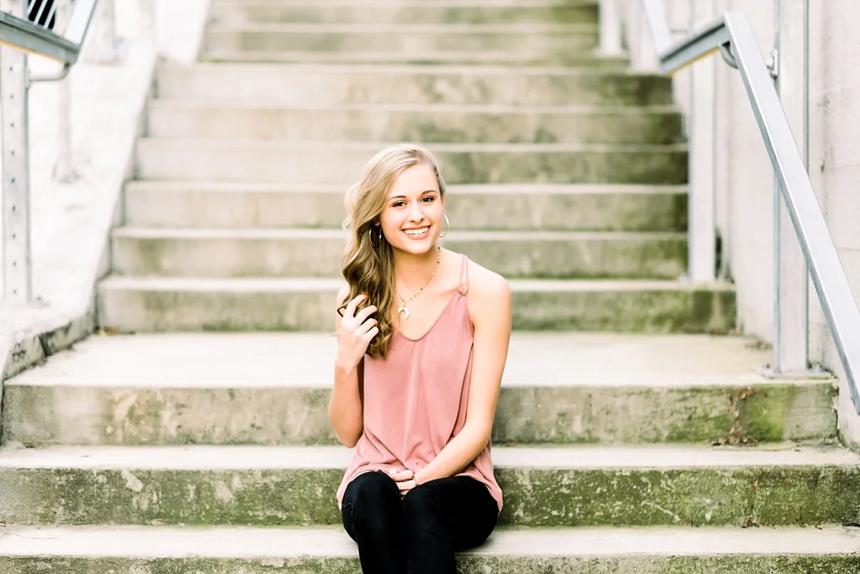AUTUMN KEENUM | SPRING SENIOR PORTRAIT SESSION IN BIRMINGHAM
