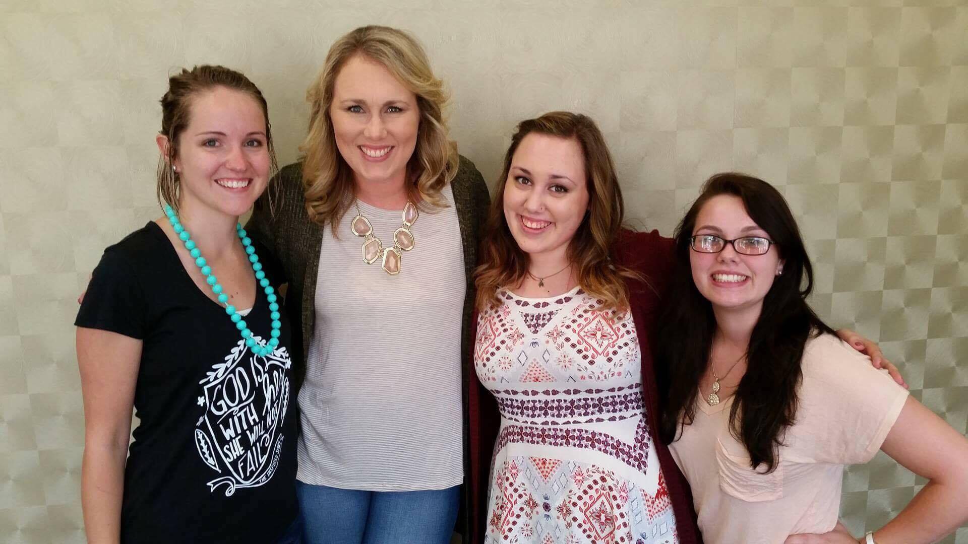 Myself, Laura & Rachel, Alex | The MOST AMAZING ladies I have ever met! I am so excited to watch our growth together! 