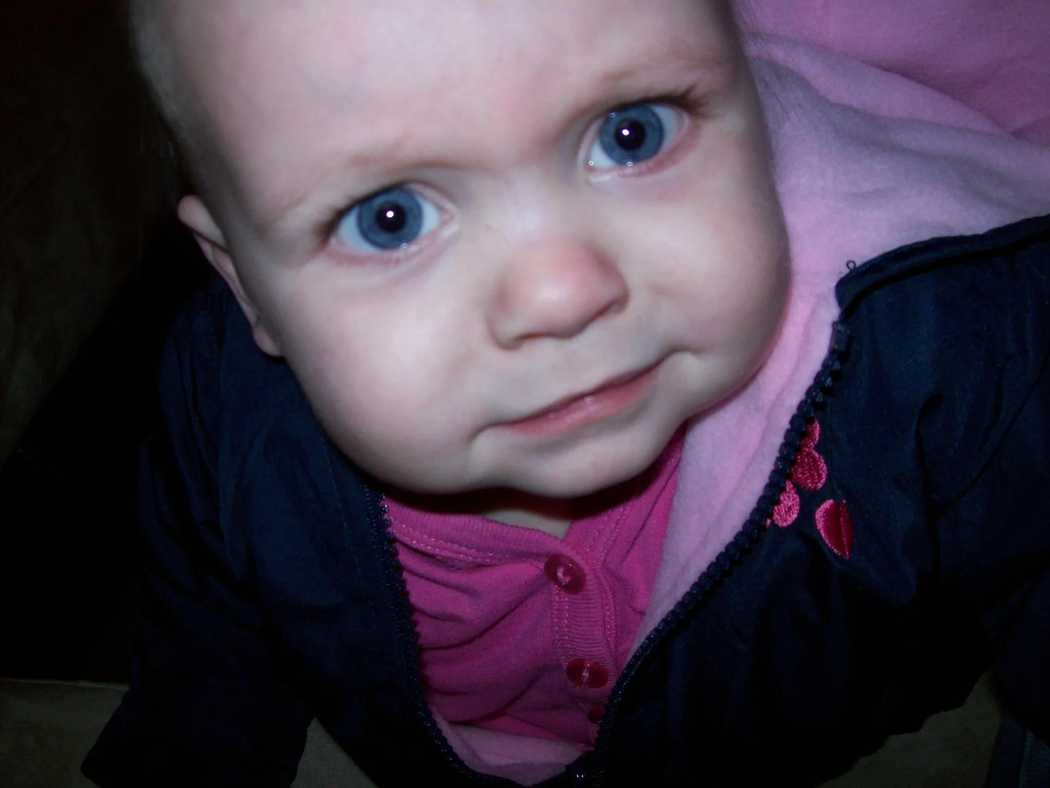 crazy baby face