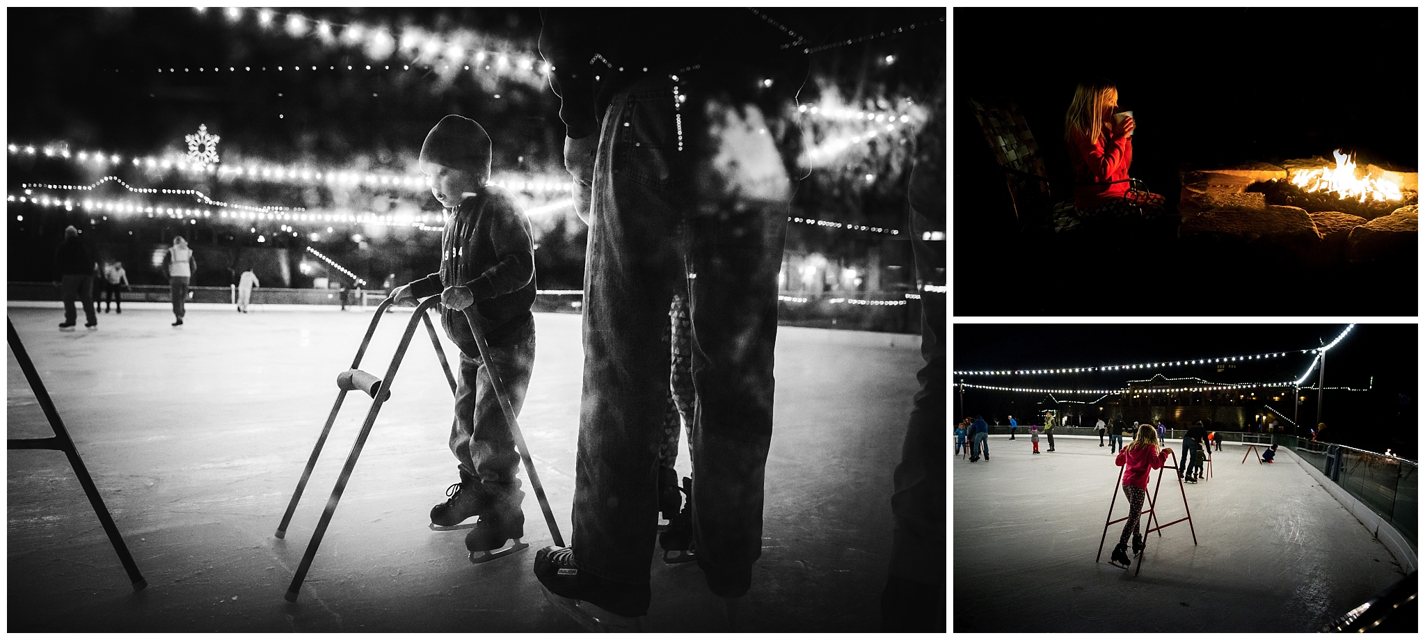 old kinderhook ice skating - family lifestyle photographer