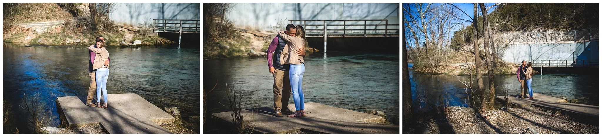 lifestyle engagement photography in waynesville MO