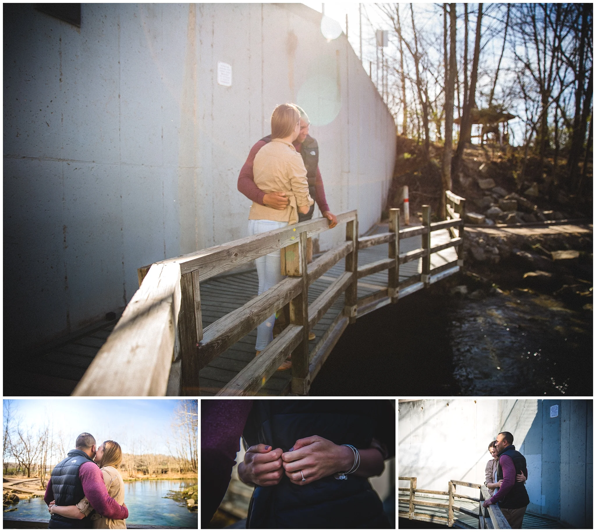 surprise engagement photography in waynesville MO
