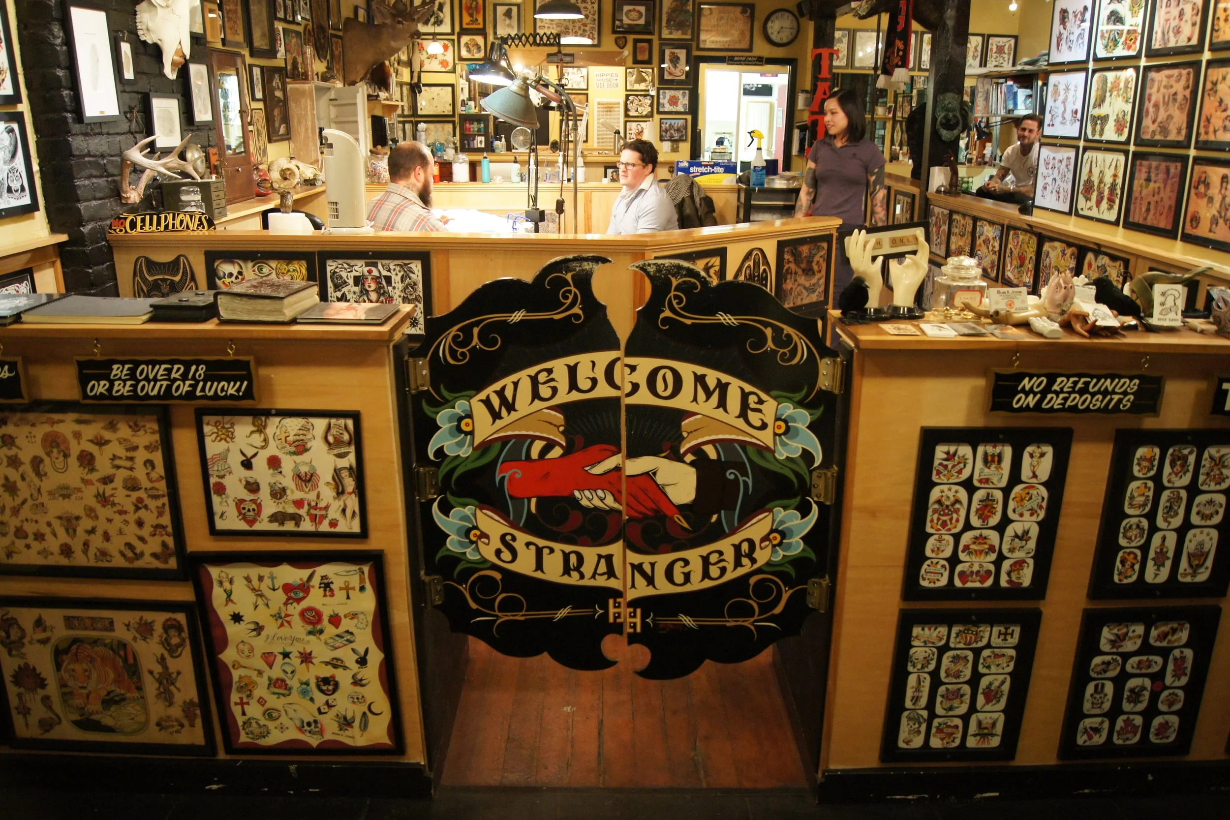 welcome stranger front jason tattooing.JPG