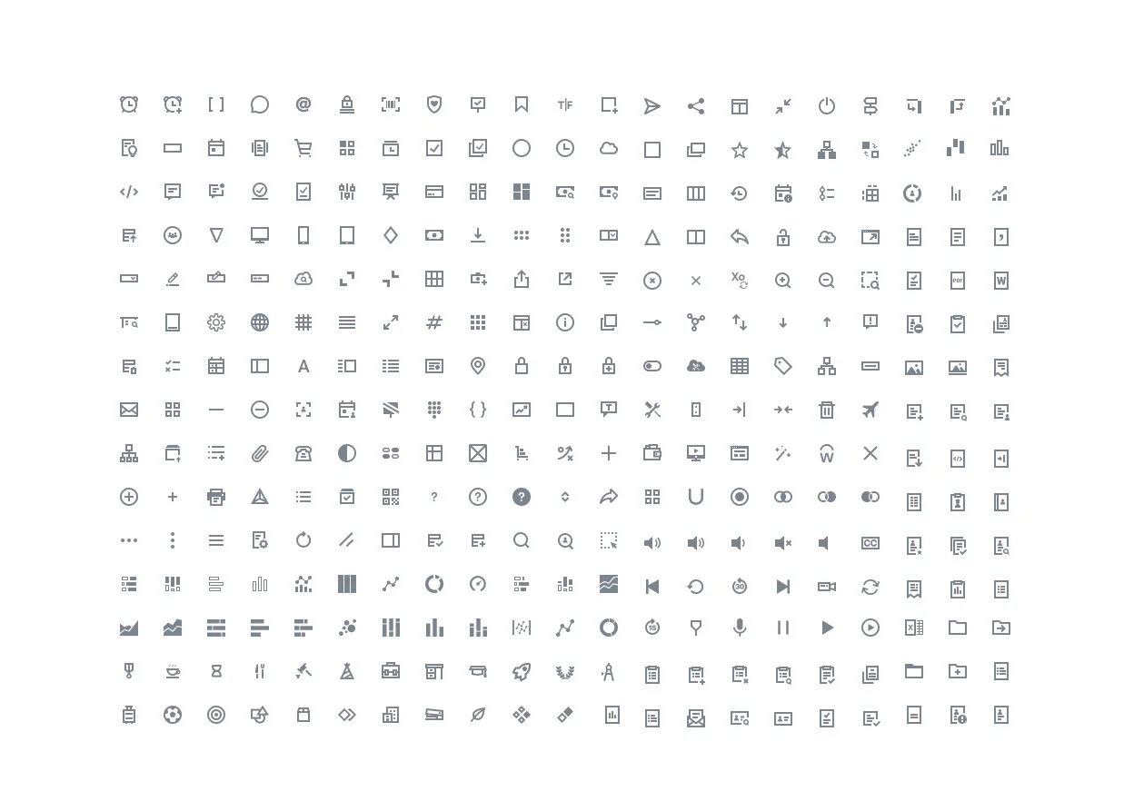 Workday System Icons