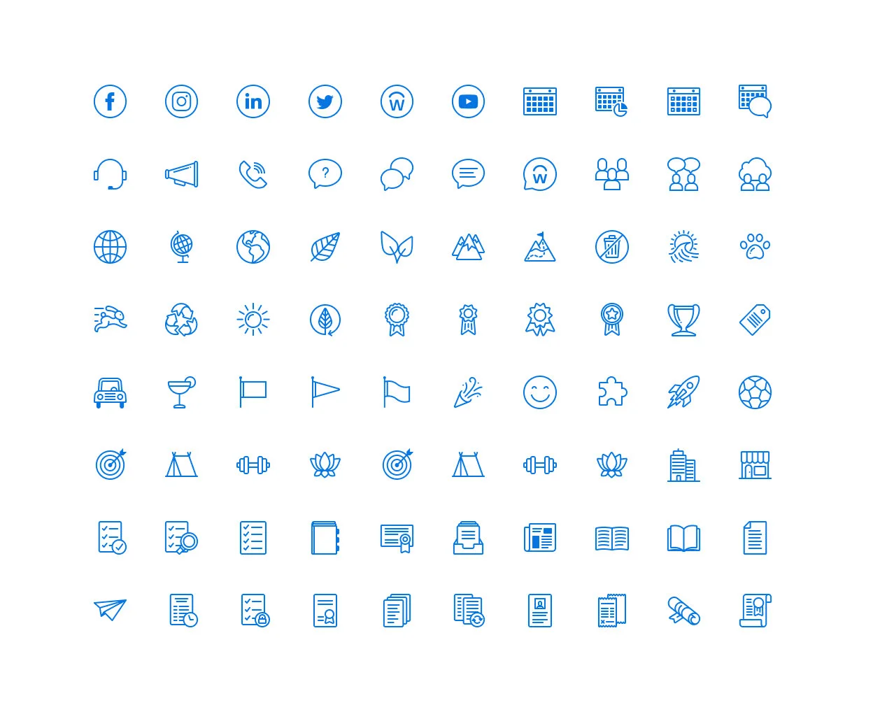 Workday Accent Icons