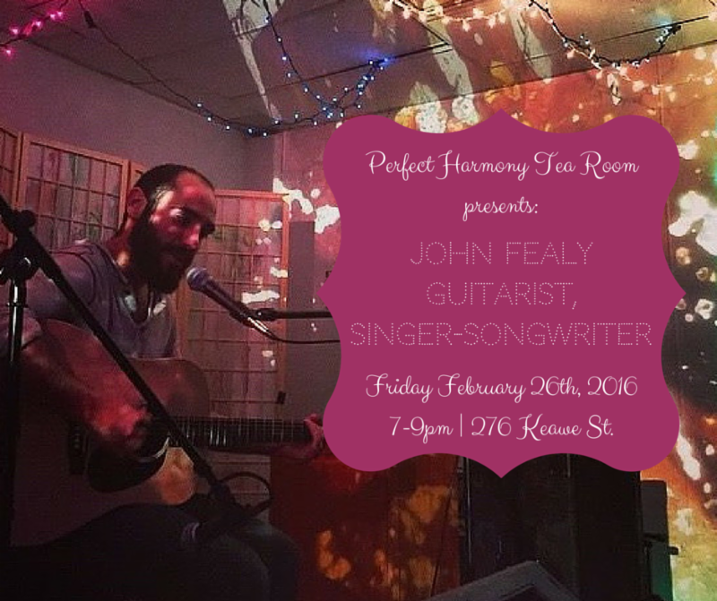 Live music with John Fealy!