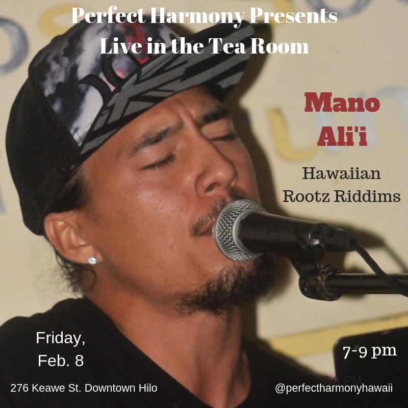 Friday Night Live in the Tea Room: Mano Ali'i 