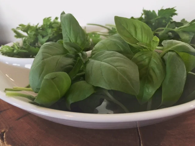 Organic basil